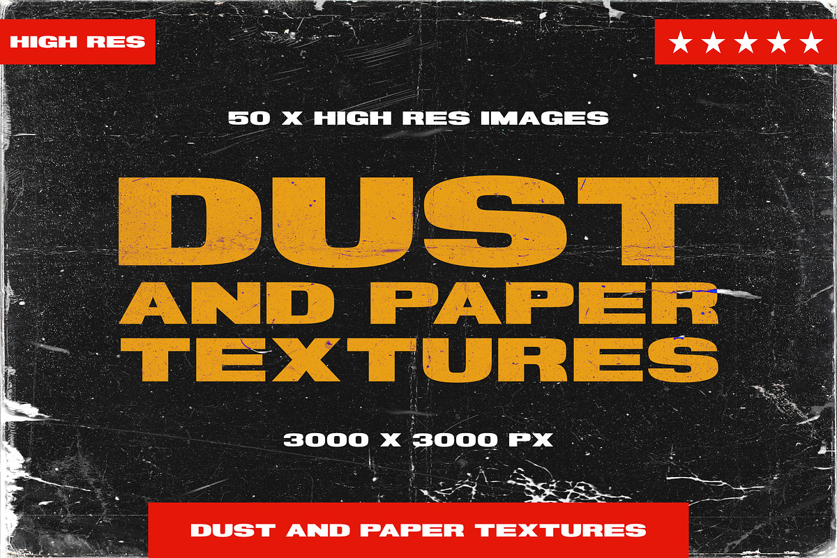 Dust Scratch & Paper Textures, a Texture Graphic by dbdslondon (Photo 1 of 7)