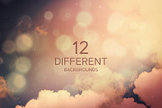 Bokeh SKY Backgrounds v2, a Wallpaper Graphic by BIBIART (Thumbnail 3 of 7)