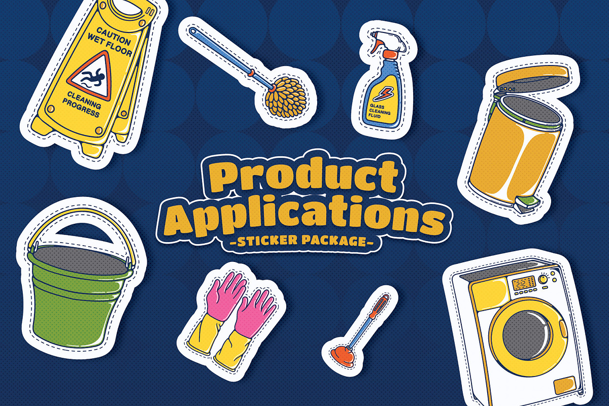 Cleaning Clipart Illustration, an Object Illustration by Decoconio Design (Photo 4 of 6)