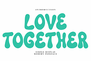 Love Together, a Script Font by InermediaSTUDIO (Thumbnail 1 of 7)