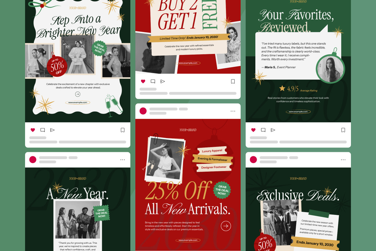 New Year Business Promo Carousel, a Social Media Template by twinstd (Photo 4 of 5)