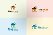Pixel House Logo, a Branding & Logo Template by Dotnpix (Thumbnail 4 of 5)
