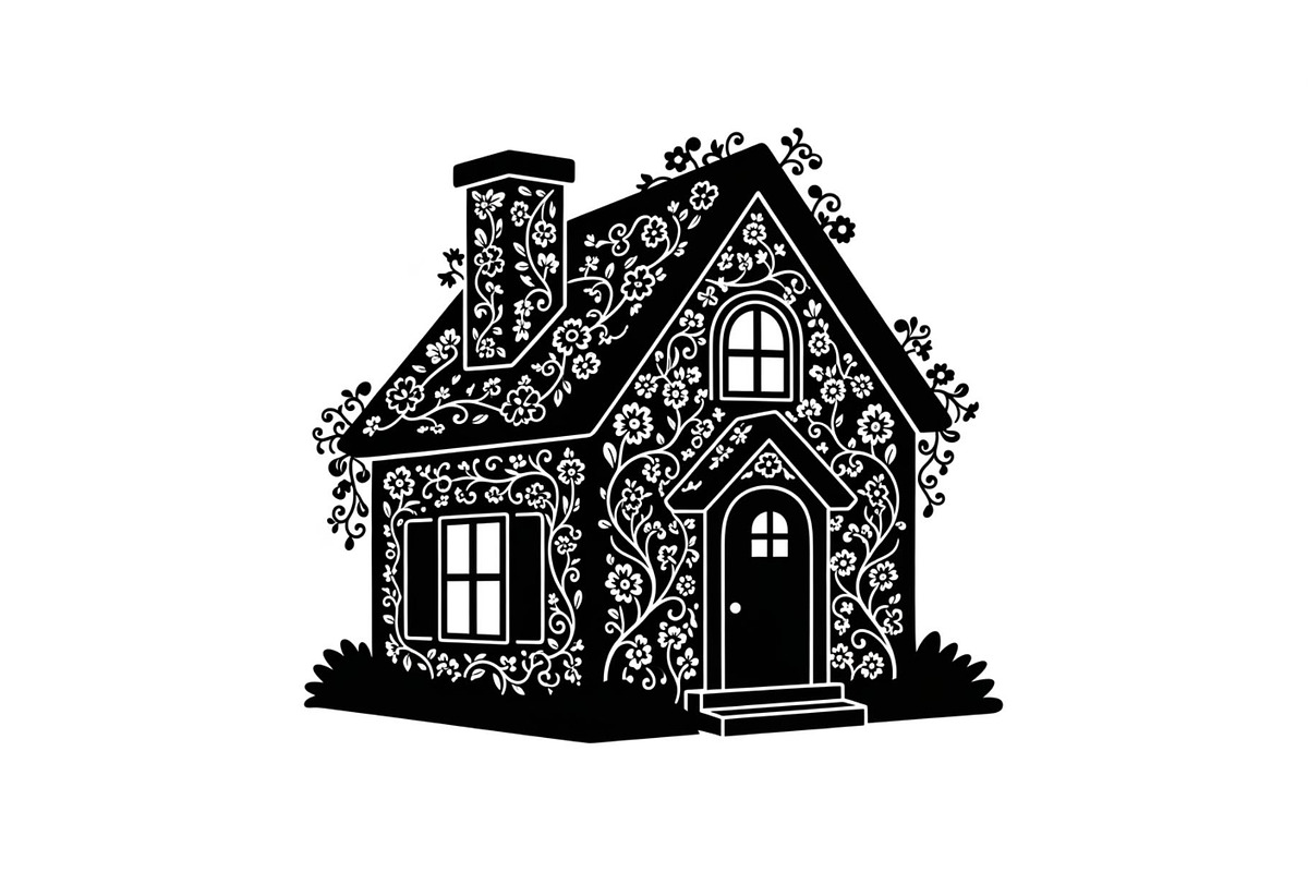 Cute House Silhouette Bundle, an Illustration by Designs_River (Photo 17 of 31)