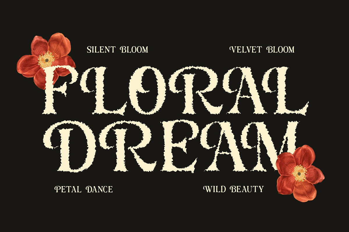 Risbeg Rough, a Serif Font by Craft Supply Co. (Photo 2 of 8)