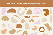 Abstract Art Shapes Graphic Elements, an Object Graphic by Leigh the Studio (Thumbnail 7 of 10)