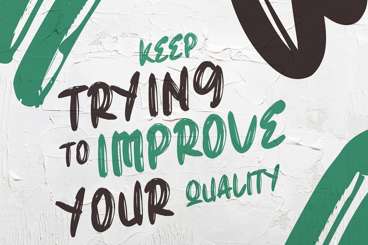 Jarhel Display Brush Font, a Sans Serif Font by nizarbagasm (Photo 8 of 10)