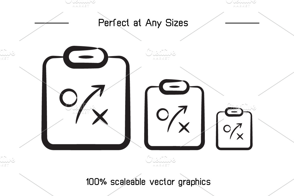 Sketch Business and Finance Icons, an Icon by Designfour (Photo 7 of 7)