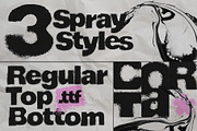 Corta Spray, a Sans Serif Font by Flavortype (Thumbnail 3 of 16)