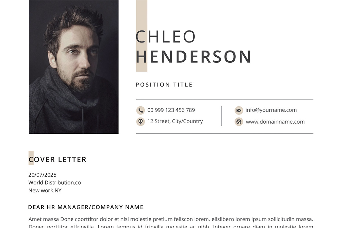 Resume/CV, a Resume Template by Creatune (Photo 6 of 6)