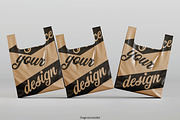 Brown Plastic bag mokcup bundles, a Packaging Mockup by Ambo Ampeng (Thumbnail 17 of 19)