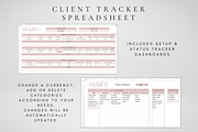 Client Tracker Spreadsheet, a Templates & Theme by BRANDcontent (Thumbnail 5 of 8)