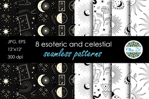 Esoteric seamless patterns