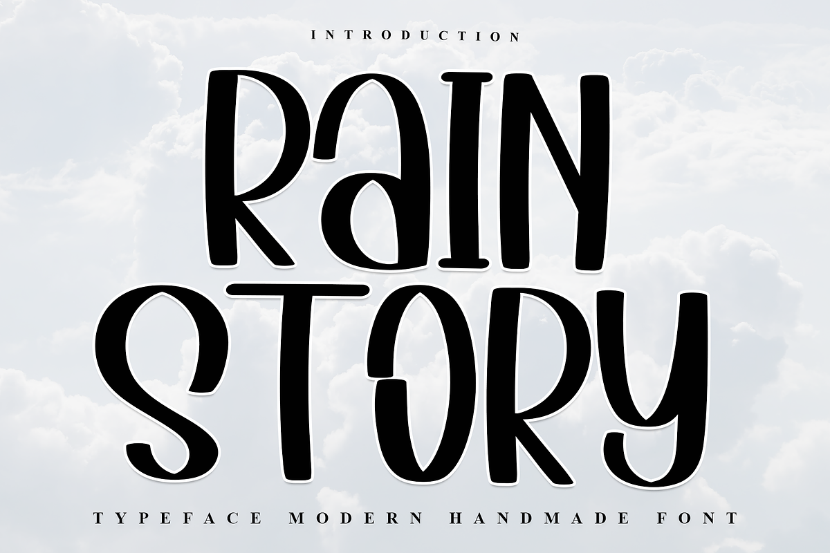 Rain story, a Font by FreshTypeINK (Photo 1 of 7)