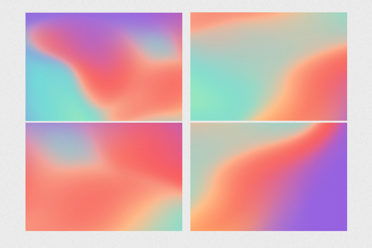 Bright - 14 Grainy gradients, a Texture Graphic by ghost friend's shop (Photo 4 of 5)
