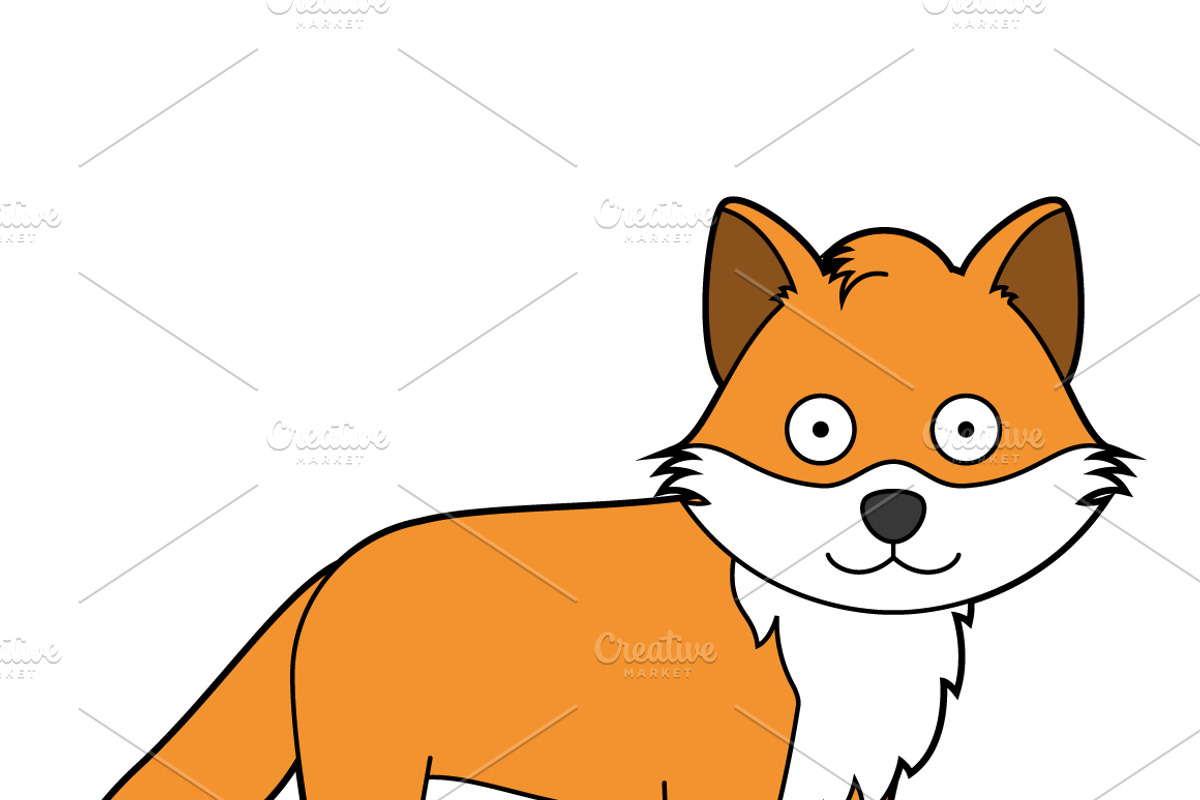 29x Forest Animals in cartoon style, an Animal Illustration by asantosg (Photo 7 of 11)