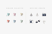 Styled stock photography icons, an Outline Icon by Polar Vectors (Thumbnail 23 of 26)