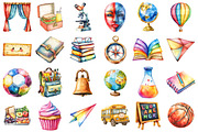 Fun School Activities Clipart, an Illustration by Daily.Designs (Thumbnail 2 of 3)