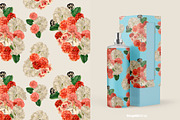Vintage Summer Flowers Collection, a Pattern Graphic by Chus Moreno Studio (Thumbnail 5 of 17)
