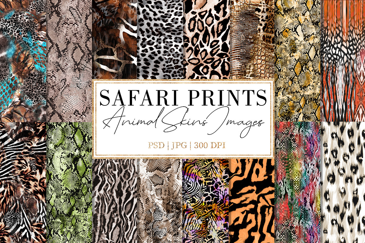 Safari Print, a Pattern Graphic by Luiz da Rolt Grathwohl (Photo 1 of 9)