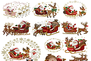 Knitted Santa Reindeer PNG Bundle, an Object Graphic by Digi_Design_World (Thumbnail 1 of 6)