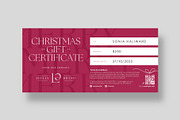 Christmas Gift Certificate Template, a Stationery Template by BrandPacks (Thumbnail 2 of 5)