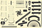Arrows, ribbons & more type deco, an Object Graphic by 3lines (Thumbnail 2 of 3)