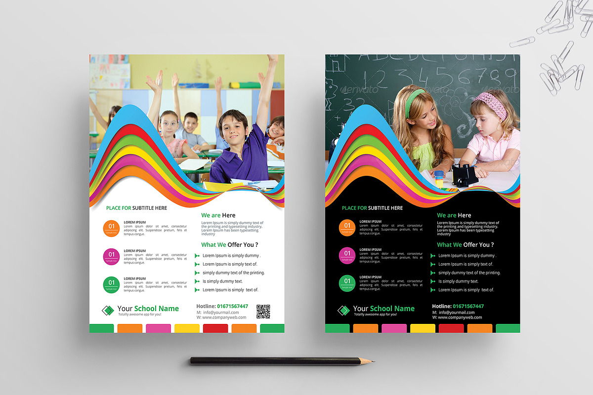 Education Flyer, a Flyer Template by ideaz_sabbir (Photo 1 of 5)