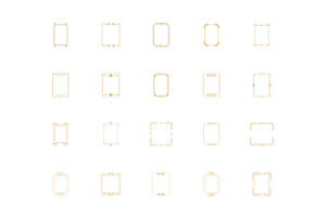 Frames Illustration Desing Set, a Templates & Theme by studiogstock
