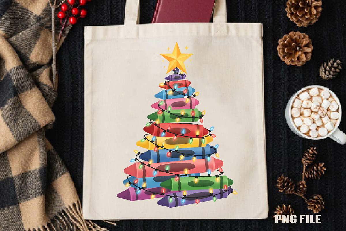 Christmas Tree PNG (2), an Illustration by DreamCafeArt (Photo 4 of 4)