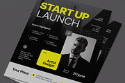 Startup Launch Flyer, a Flyer Template by graphicook (Thumbnail 2 of 3)