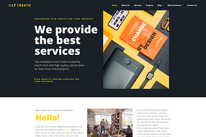 LT Creato WordPress Theme