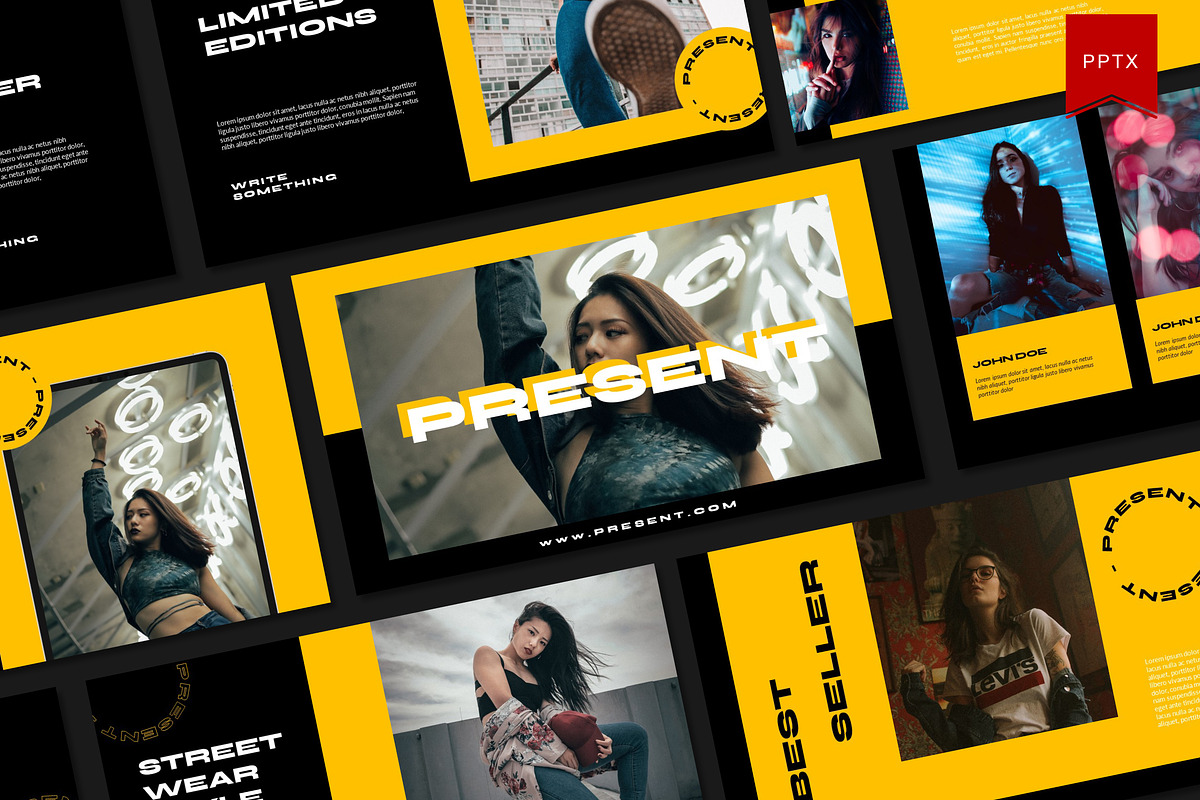Present Urban Powerpoint Template, a Presentation Template by Fortyone
