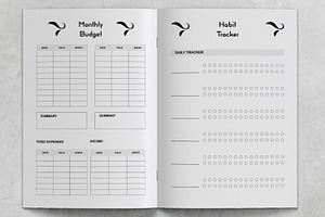 Weekly Business Planner Layout