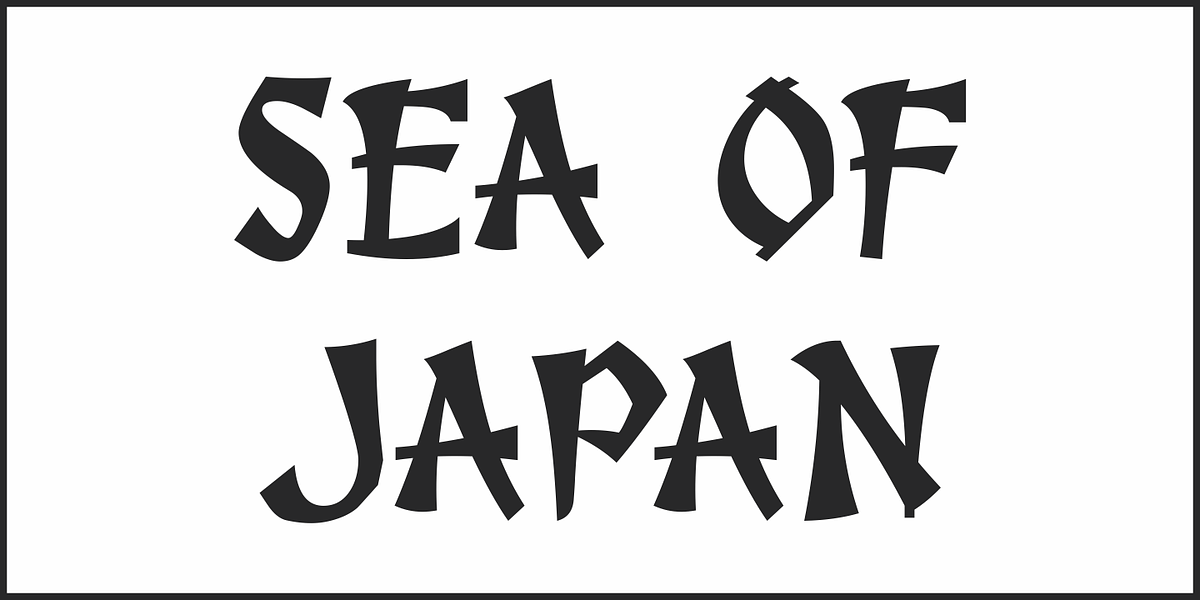 Sea of Japan JNL, a Font by Jeff Levine Fonts (Photo 2 of 5)