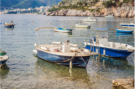 Picturesque summer view of Adriatic, an Architecture Photo by Elizaveta Galitskaya