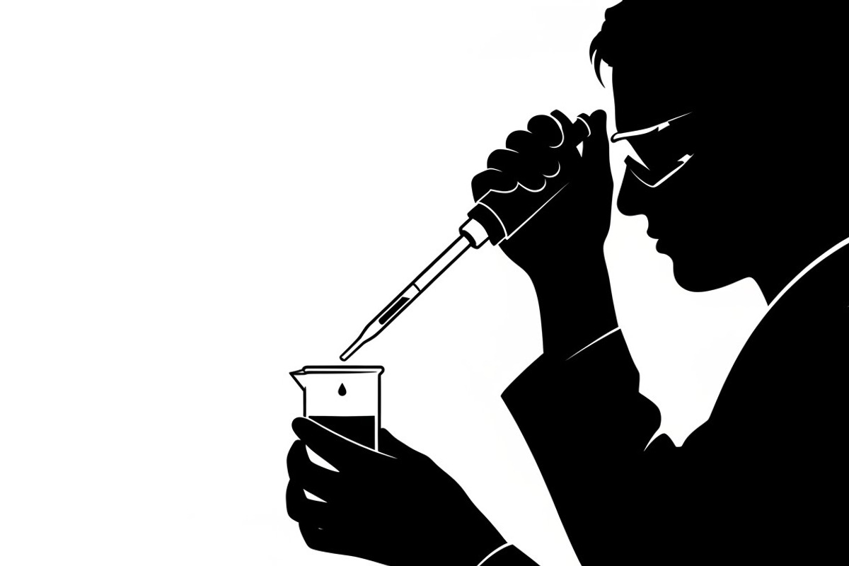 This Scientist Lab Silhouettes, an Illustration by Amazin_art (Photo 6 of 22)