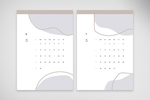 Modernist 2025 Calendar