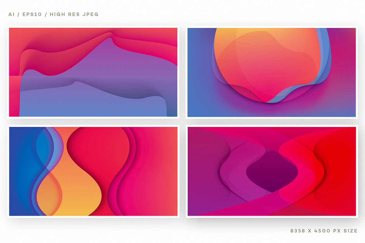 Landing Page Gradients, a Texture Graphic by Polar Vectors (Photo 7 of 12)
