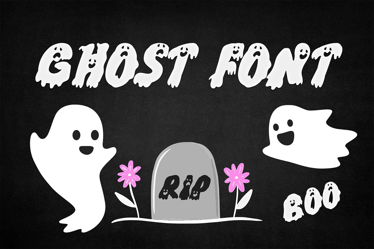 Ghost Font, a Font by OWPictures (Photo 1 of 5)