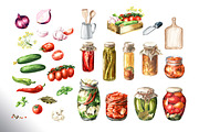 Homemade. Organic, a Food Illustration by Daria Ustiugova (Thumbnail 11 of 12)