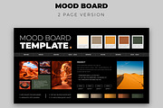Clean and Photo Collage Mood Board preview 2