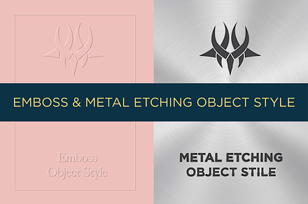 Emboss & Metal Etching Object Style