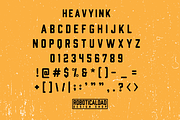 HeavyInk Bold Display Typeface, a Font by Kuya Carthy Art + Design (Thumbnail 2 of 4)