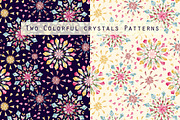 Colorful diamond crystals patterns, a Pattern Graphic by Natalyon (Thumbnail 1 of 3)