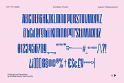 Klanting - Condensed Display Font, a Sans Serif Font by Kulokale (Thumbnail 8 of 10)