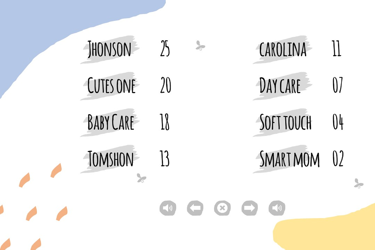 PowerPoint Game - Baby Shower Quiz, a Presentation Template by rivatxfz (Photo 4 of 7)