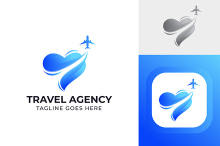 Travel Agency Logo Template, a Branding & Logo Template by logobranda