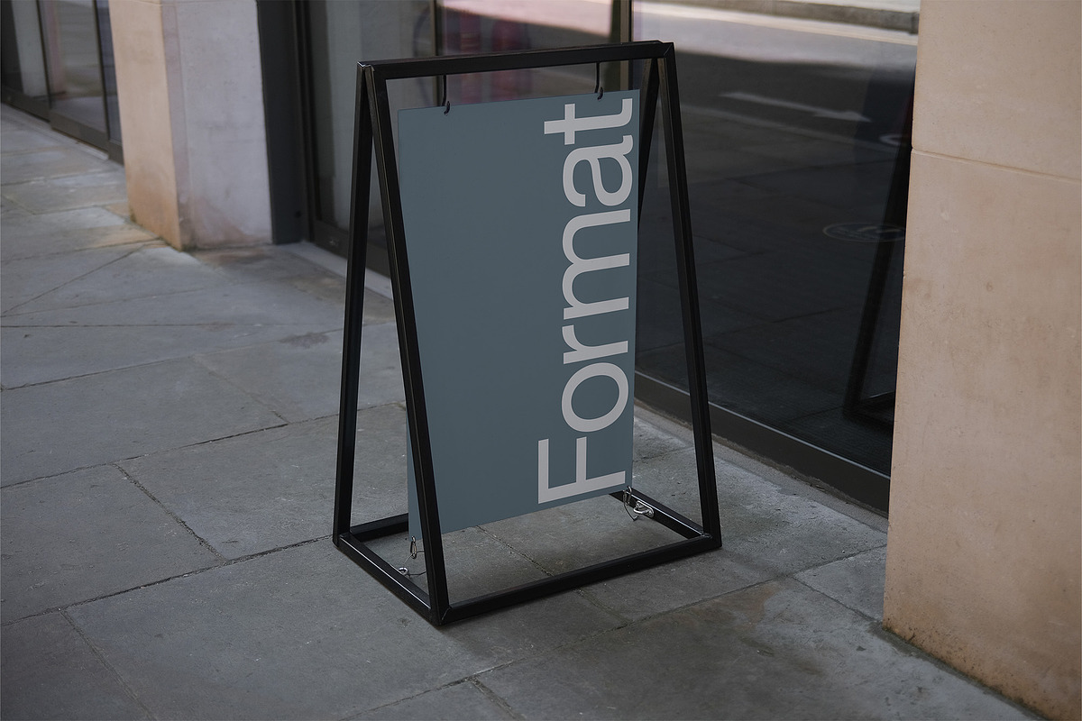 FORMAT B2 A BOARD 02, a Product Mockup by Format Mockups (Photo 4 of 5)