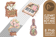Vintage Mechanical Floral, a Decorative Illustration by Artnoy (Thumbnail 14 of 18)