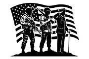 Military Brotherhood Patriot Flag, an Object Graphic by Gfx_Store (Thumbnail 15 of 17)